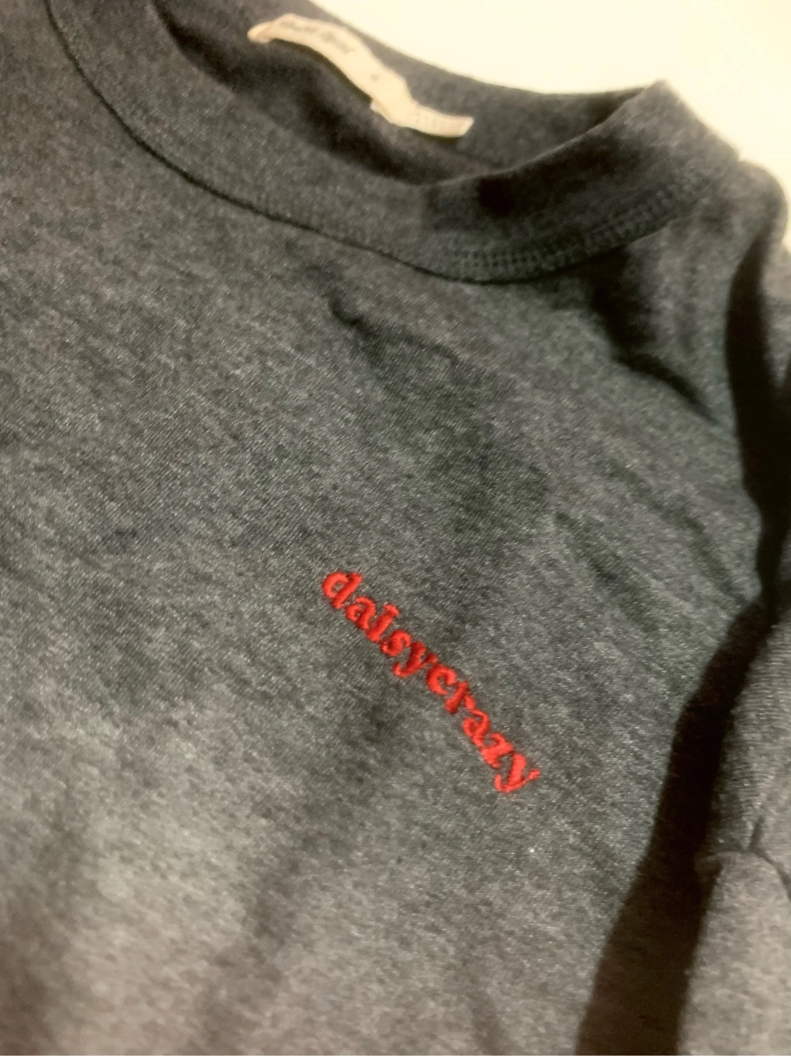 Camiseta Vintage Gris Oversize – photo 3